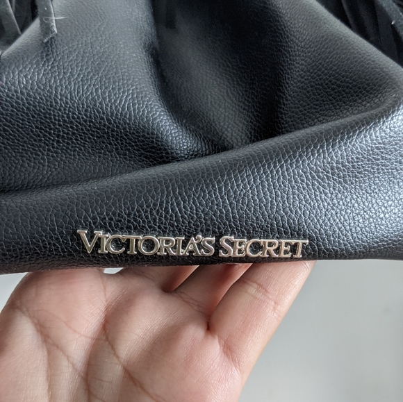 Victoria Secret Black Fringe Backpack - Picture 9 of 9